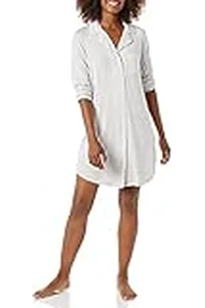 Amazon Camisa para Dormir Tipo Tubo (Disponible en Tallas Grandes) Mujer, , XS