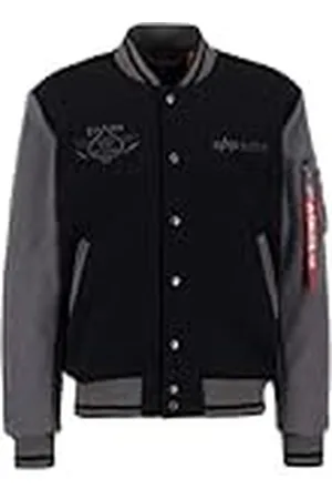 Alpha Industries Chaqueta Varsity Air Force universitaria para Hombre Bombardero y Vuelo, , L