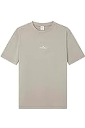 Springfield SPRINGFILED Camiseta lavada logo, Camiseta Hombre, grey, S