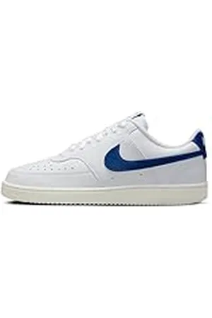 Nike Court Vision LO NN, Sneaker Mujer, White/Game Royal-Sail, 39 EU