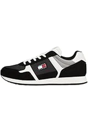 Tommy Hilfiger TJM Runner Casual Em0em01590, Parte Superior Baja Hombre, Black (Black), 45 EU