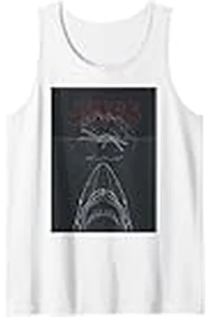Jaws 50th Anniversary Poster Grid Style Front & Back Camiseta sin Mangas
