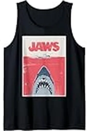 Jaws 50th Anniversary Poster Red Tide Front & Back Camiseta sin Mangas