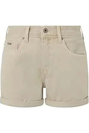 Pepe Jeans Straight Short Hw Shorts para Mujer, , 27W