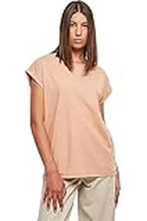 Urban classics Ladies Extended Shoulder tee Camiseta, , XL para Mujer
