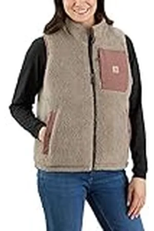 Carhartt Relaxed Fit Fleece Pullover Chaqueta Polar, , L Mujeres