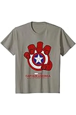 Marvel Niños Captain America Icon Camiseta