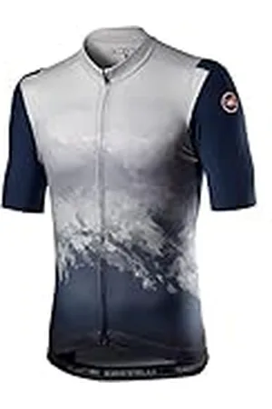 Castelli Jersey Powder Camiseta, Hombre, Gris Oscuro, XL