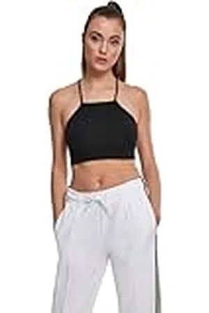 Urban classics Ladies Triangle Top Camiseta Deportiva de Tirantes, , XL para Mujer