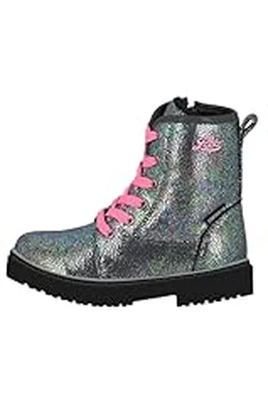 LICO Isalie Hip, Botas de Moda, Plateado, Rosa, 37 EU