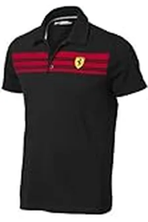 FERRARI Polo Clasico Scuderia Detalle Rayas Talla S
