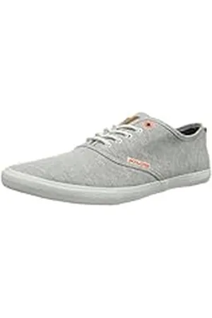 JACK & JONES JJ Spider JI ORG, Zapatillas de Estar por casa Hombre, Gris-Grau (Light Grey Melange), 45