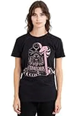 The Nightmare Before Christmas Valentine, Eternally Yours Ladies T Shirt, Black Camiseta, , M para Mujer