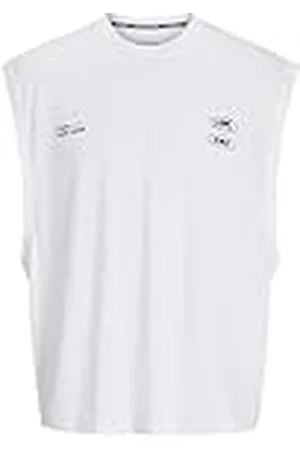 JACK & JONES Tank Top Camiseta de Tirantes Jcocnz Berlin, , M Hombres