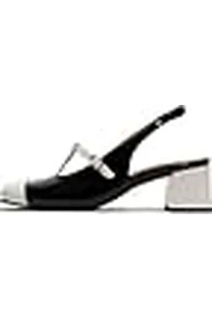 Fly London SOLN083FLY, Mary Jane Mujer, OFFWHITE/Black, 36 EU