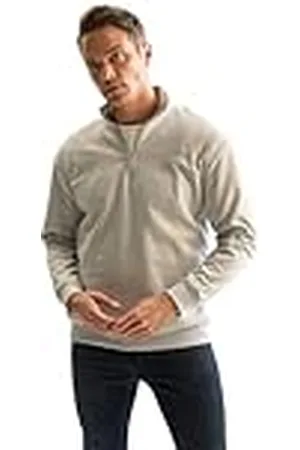DeFacto Sweatshirts-Bequeme Sweatshirt Herren Pullover Sudadera, , XXL para Hombre