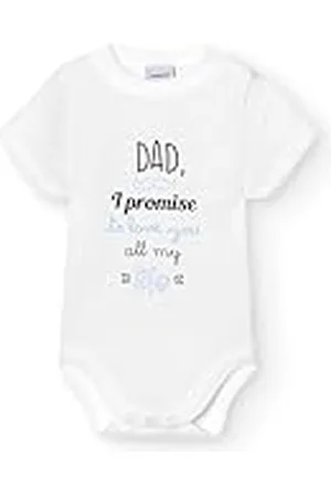 BABIDU Body Bebé Personalizado con Frases Divertidas y Originales - Para Papá, Mamá, Tía, Padrinos y Abuelos - Body Bebé Manga Corta 100% Algodón - Regalo Recién Nacido - Ropa Bebé Niño y Niña Unisex