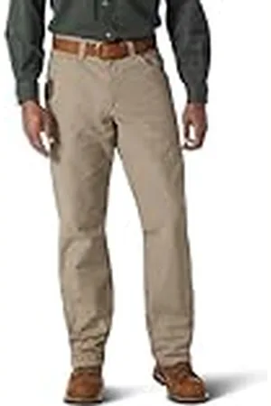 Wrangler ALL TERRAIN GEAR X Riggs Workwear Jeans, Kaki Oscuro, 42W x 32L para Hombre