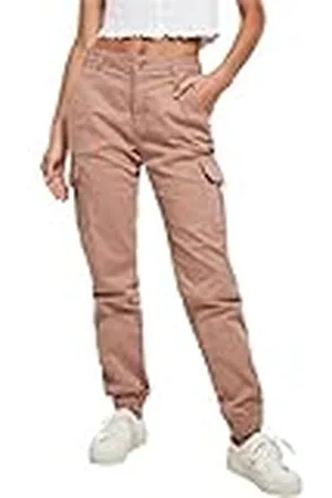 Urban classics Ladies High Waist Cargo Pants, Pantalones, Mujer, , 26