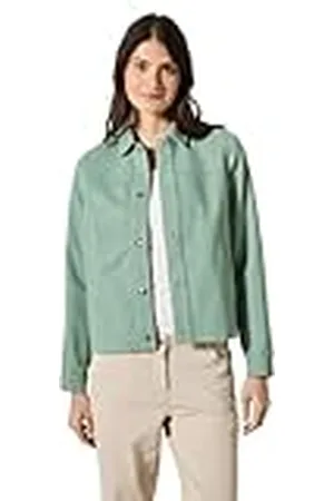 CECIL B212631 Chaqueta, Color Verde, Talla única Mujeres