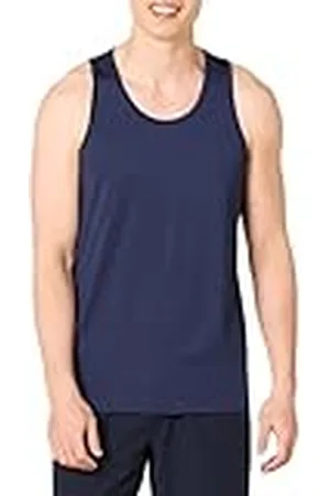 Amazon Camiseta Deportiva, Ligera y Elástica de Secado Rápido sin Mangas para Gimnasio Hombre, , XL
