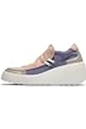 Fly London DAVY667FLY, Zapatillas Deportivas Mujer, Silver/Pale Pink/Violet, 39 EU