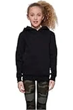 Build Your Brand By117-basic Kids Hoody Sudadera con Capucha, , 158-164 para Niños