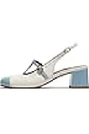 Fly London SOLN083FLY, Mary Jane Mujer, Sky Blue/OFFWHITE, 40 EU