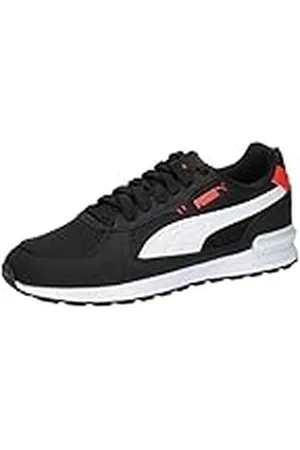 PUMA Graviton Jr, Zapatillas, Multicolor Black White Red, 38 EU