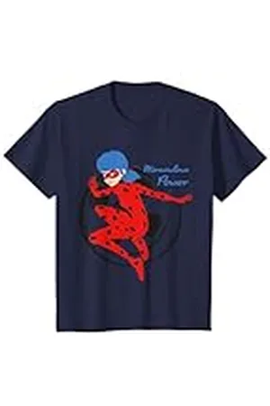 MIRACULOUS Niños - Power Ladybug Tunnel Camiseta