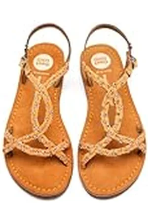 Gioseppo Sandalias Piel, Strass Y Rafia Wenham