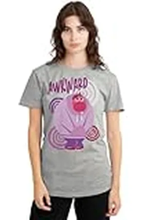 Disney Inside Out 2 Embarrassment Ladies T Shirt, Athletic Heather Camiseta, , L para Mujer