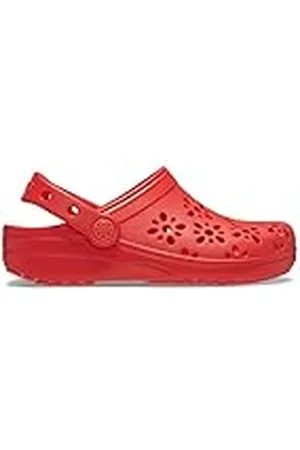 Crocs Classic Floral Cut out Clog T, Zuecos Unisex niños, , 19/20 EU