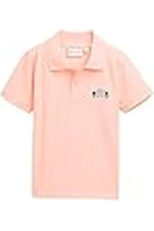 TOM TAILOR 1046530 Polo, 37778-Soft Neon Coral, 116-122 para Niños