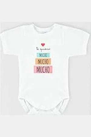 BABIDU Body Bebé Personalizado Frases Divertidas - Para Papá, Mamá, Tía, Padrinos y Abuelos - Body Bebé Manga Corta 100% Algodón Apertura Hombro - Regalo Recién Nacido - Ropa Bebé Niño y Niña Unisex