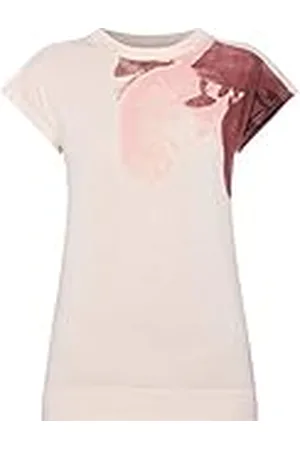energetics Goranza T-Shirt Camiseta para Mujer, Roselight/Redwine, 50