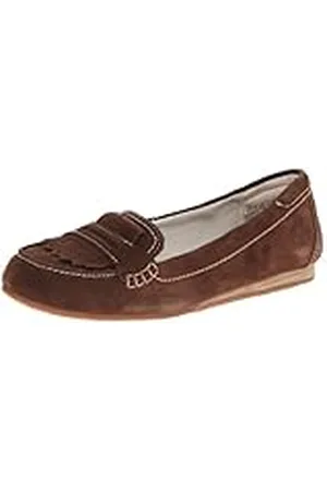 Timberland FTW_EK Caska Kiltie, Mocasines Mujer, Marrón (Braun (Dark Brown Suede), 40 EU