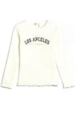 Koton Long Sleeve T-Shirt Printed Crew Neck Cotton, Camiseta niñas,