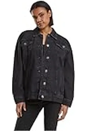 Urban classics Chaqueta Vaquera para Mujer de Gran tamaño 90, , S