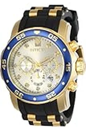 Invicta Pro Diver - Scuba 17880 Reloj para Hombre - Impermeable - Analógico - Movimiento Cuarzo - Acero Inoxidable con Esfera Negro - 48mm
