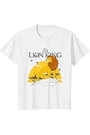 Disney Niños Lion King Standing Over A Rock Camiseta