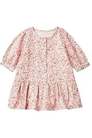 Benetton Vestito 4WUAAV00L Vestido, , 12 Meses para Bebés