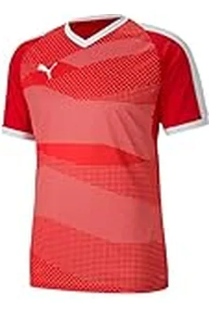 PUMA Teamfinal Indoor Jersey Camiseta, Hombre, Red White, 3XL