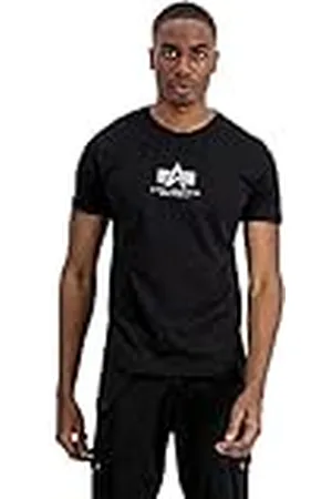 Alpha Industries Basic T ML Camiseta, Negro ( -03), M para Hombre