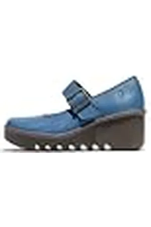 Fly London BORY564FLY, Cuñas Mujer, Blue, 35 EU