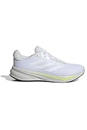 adidas Response Runner Shoes, Zapatillas para Correr Hombre, Cloud White/Cloud White/Lucid Lemon, 46 EU