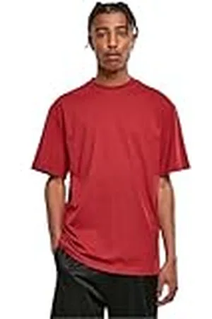 Urban classics Camiseta básica de Manga Corta de Hombre, Cuello Redondo Normal, de algodón Grueso, Largo Oversize, Distintos Colores, Tallas S-6XL