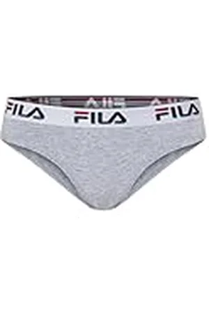 Fila Mujer 2-Pack Urban Brief Fu6043 Grey Braguita Not Applicable, , 42 (Talla del Fabricante: Large)