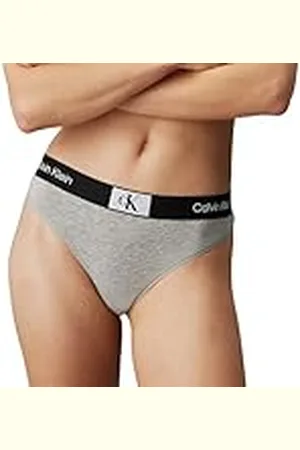 Calvin Klein MODERN THONG 000QF7221E, Tangas Mujer, , S