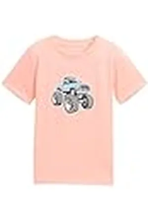 TOM TAILOR 1046525 Camiseta, 37778-Soft Neon Coral, 104-110 para Niños